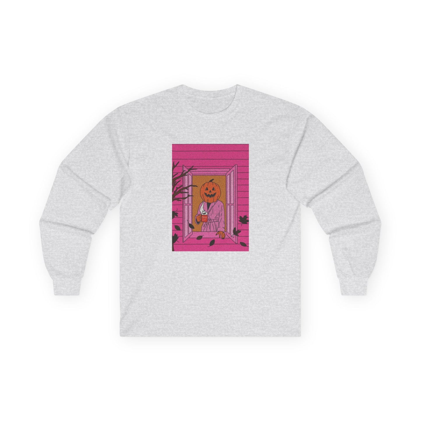 pink pumpkin sweater