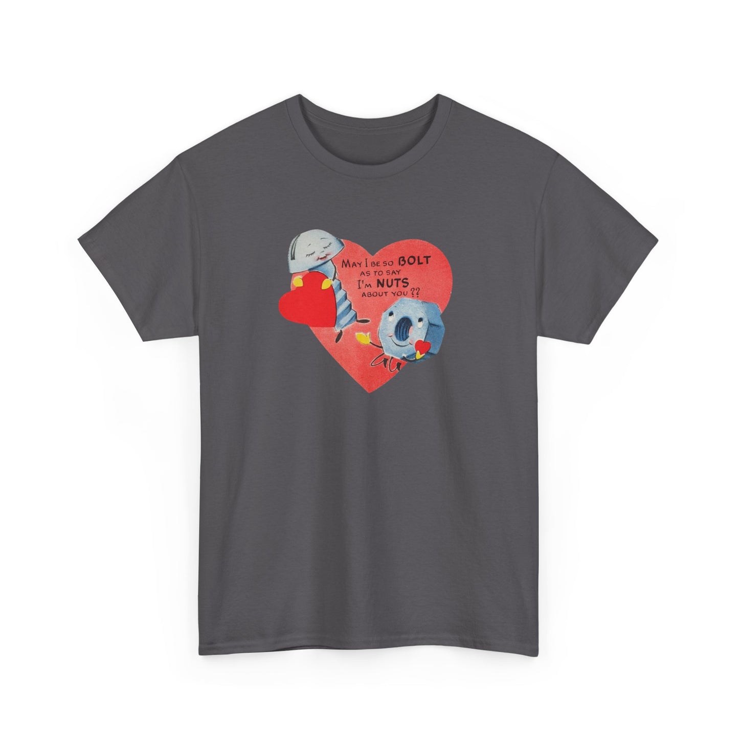 Friday Knights - Vintage Valentine Bolt and Nut tee