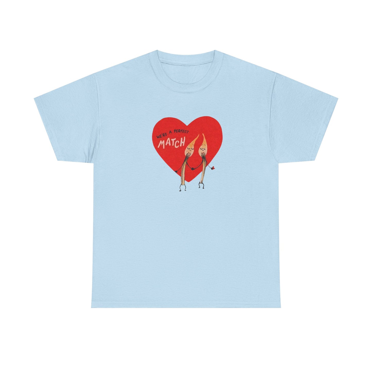 Friday Knights - vintage Valentine's perfect Match Tee