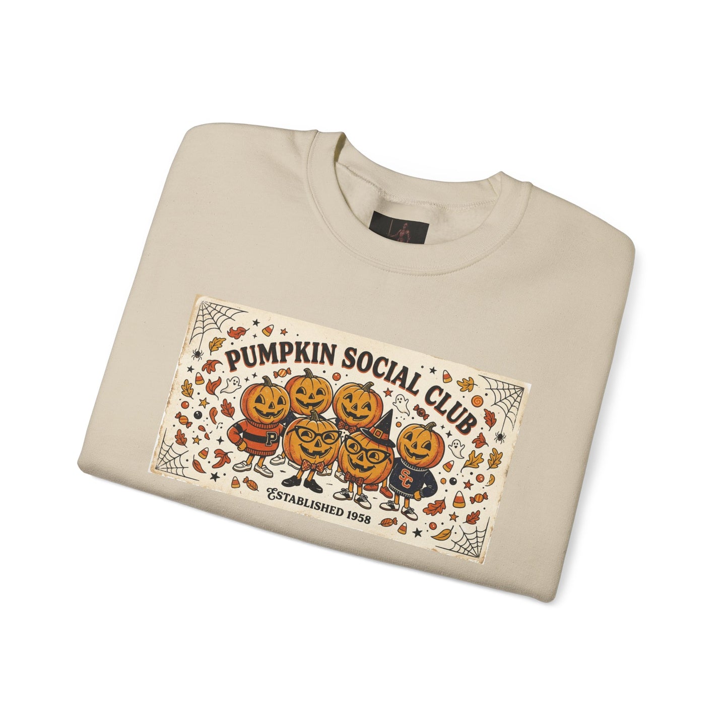 Friday Knights - Pumpkin Social Club Crewneck Sweatshirt