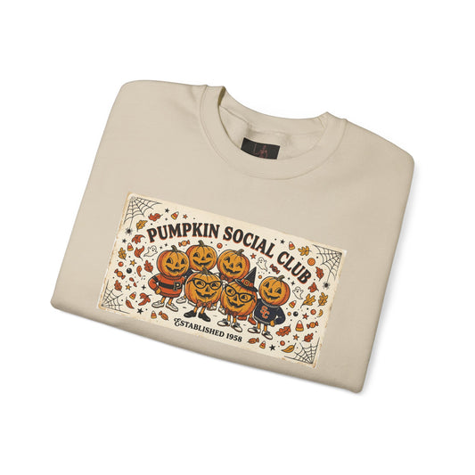 Friday Knights - Pumpkin Social Club Crewneck Sweatshirt
