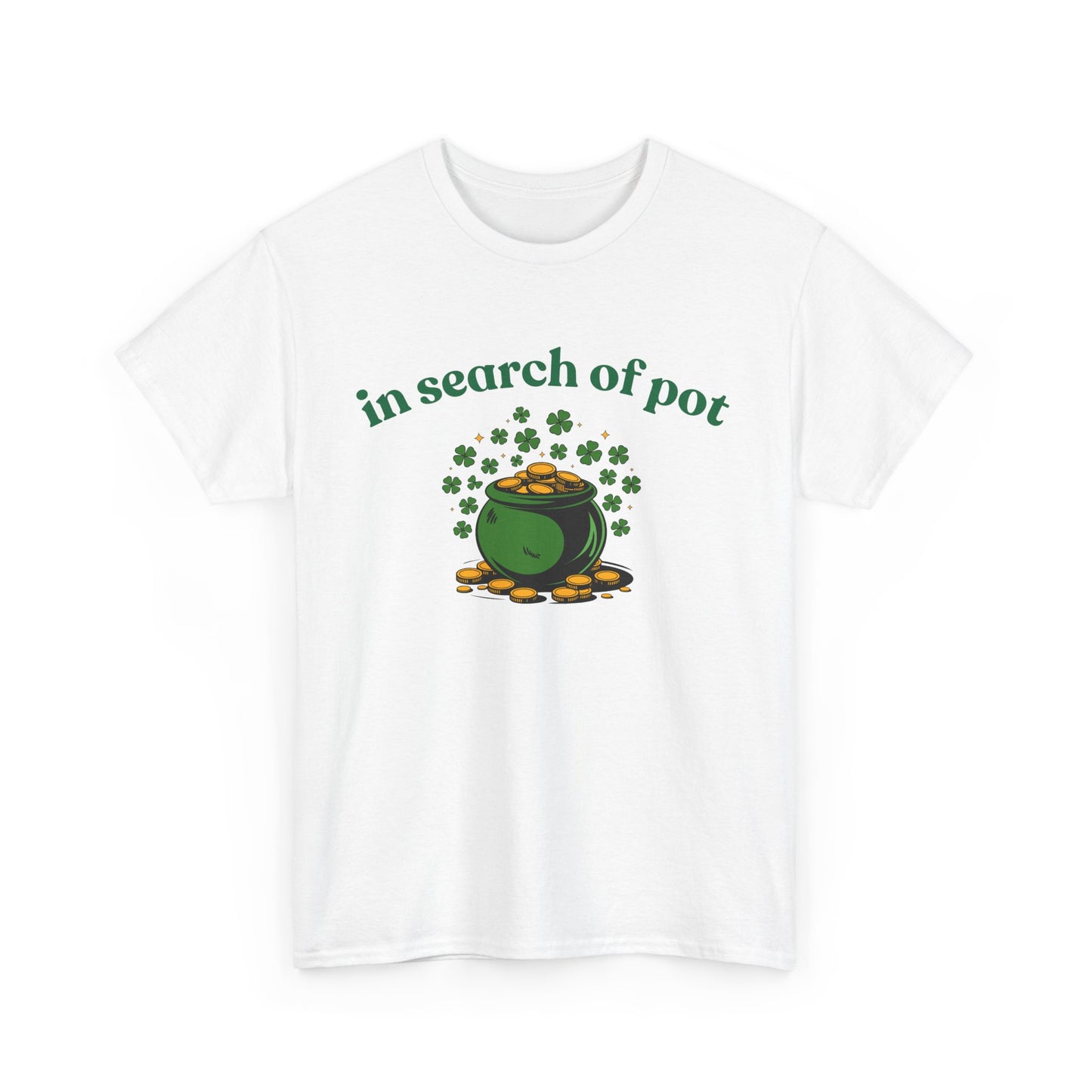 in search of pot cartoon lucky pot