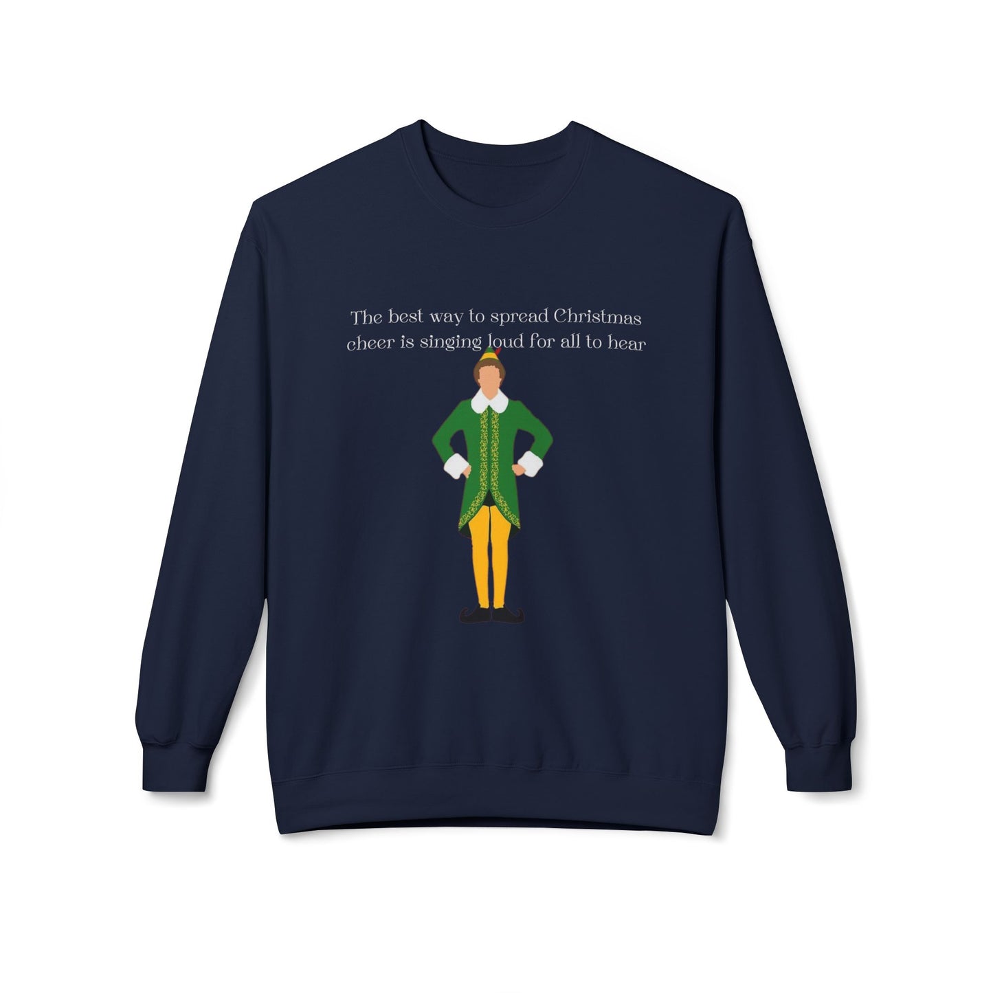 Friday Knights -  The best way to spread Christmas Cheer Softstyle Fleece Crewneck Sweatshirt