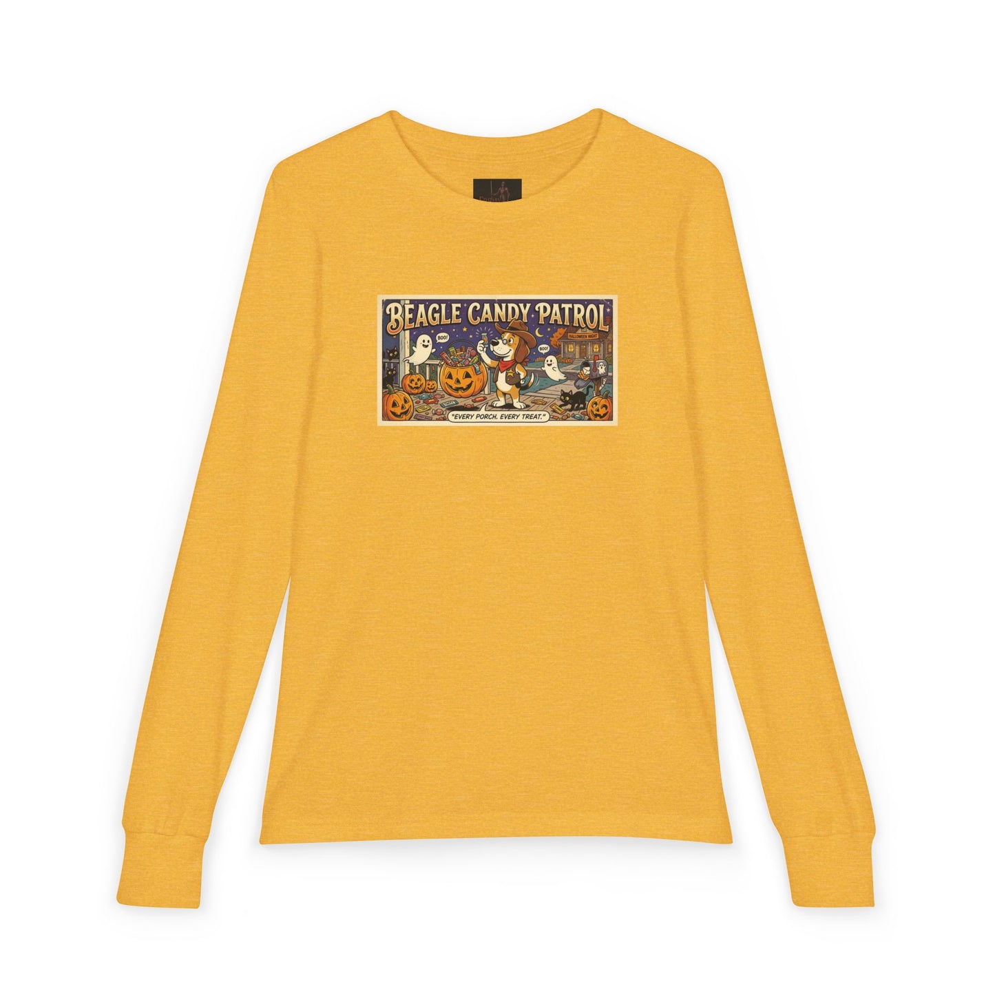 Friday Knights KIDS- Vintage 'Beagle Candy Patrol' Halloween Graphic