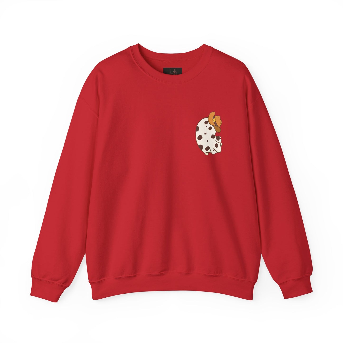 Friday Knights - Cow Spot Ghost Crewneck Sweatshirt