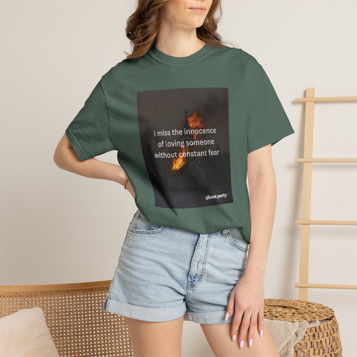 “I miss the innocence of loving someone without constant fear” Graphic Tee