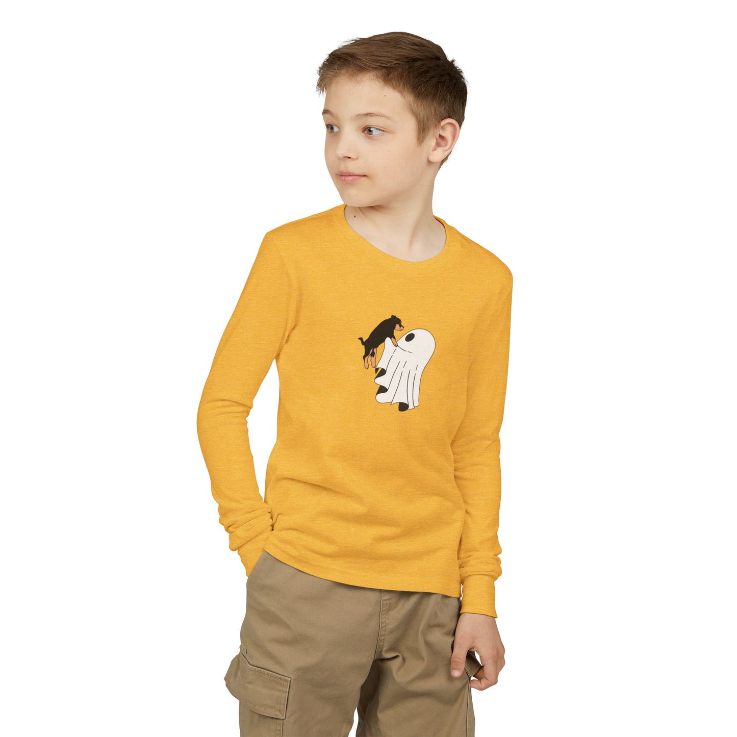 Friday Knights KIDS- Ghost with Rottie graphic