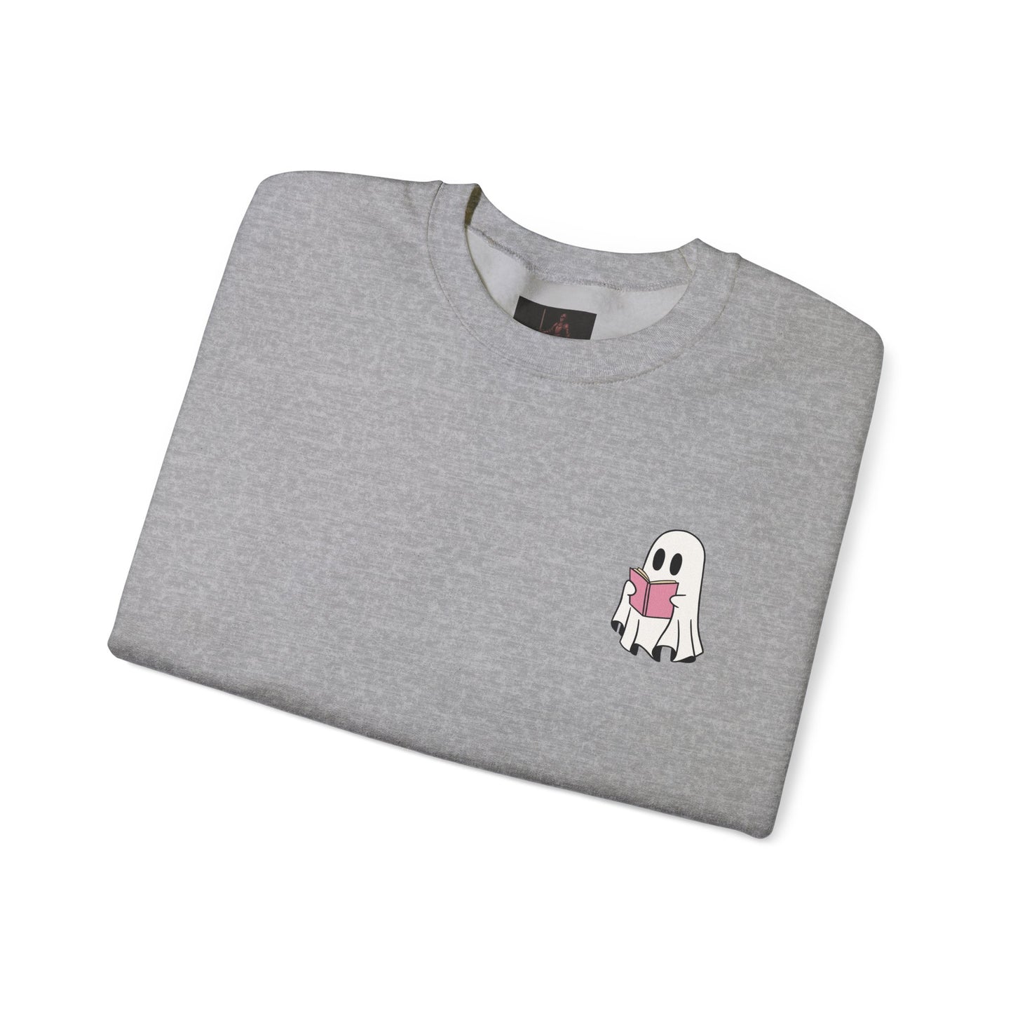 Friday Knights - Ghost Reading Crewneck Sweatshirt