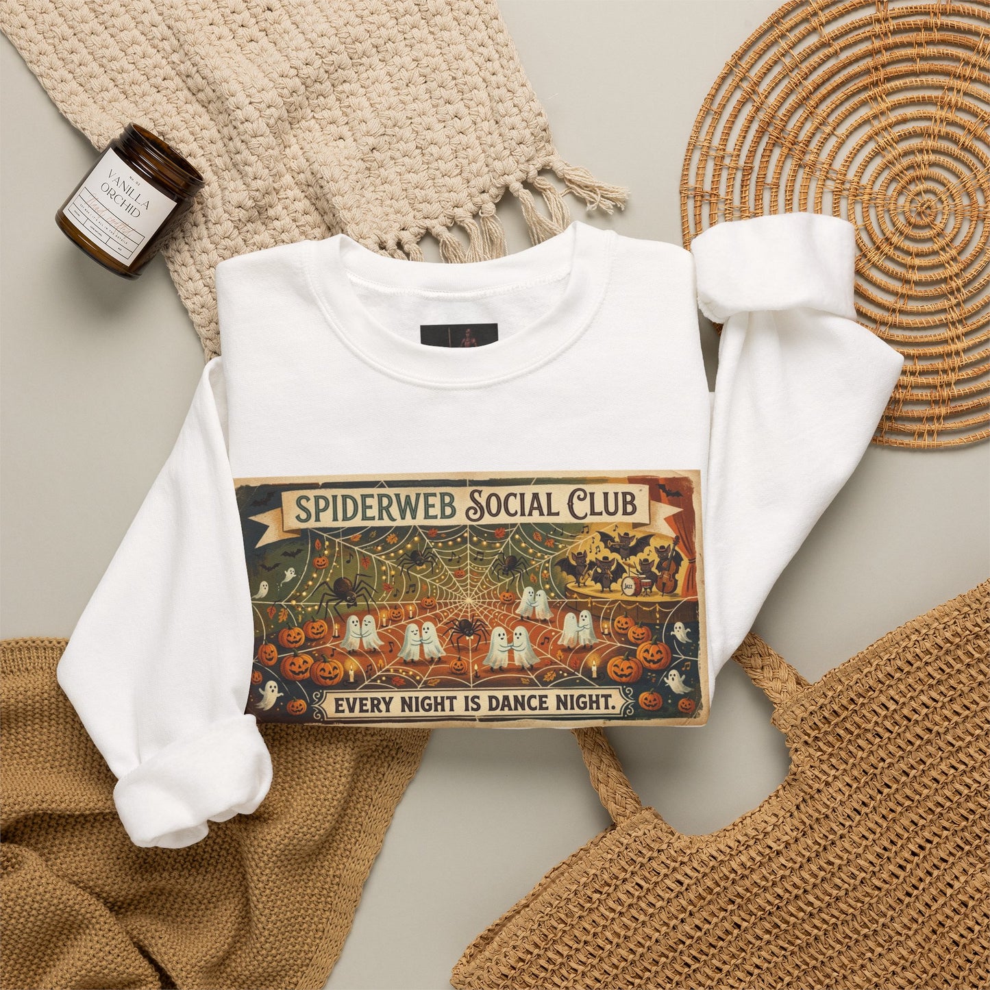 Friday Knights - Spiderweb Social Club Sweatshirt