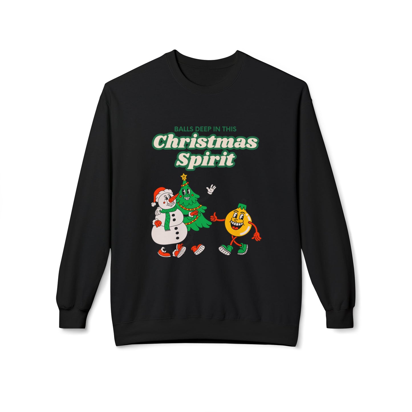 Friday Knights - Christmas Spirit  fleece sweater