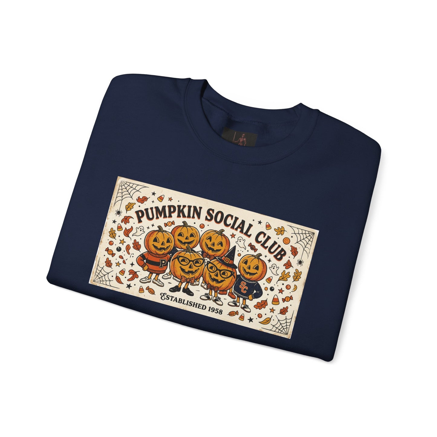 Friday Knights - Pumpkin Social Club Crewneck Sweatshirt