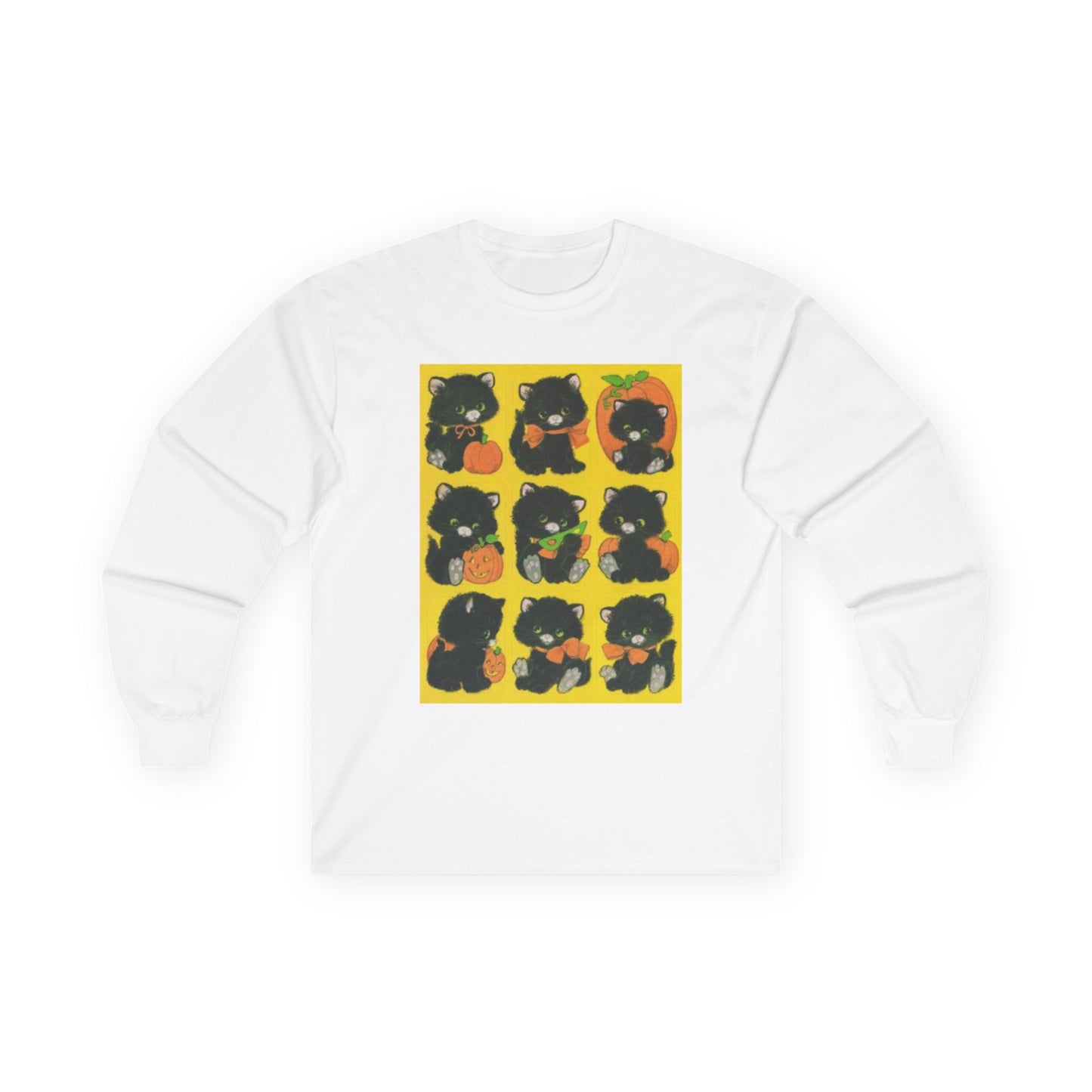 Black Cat vintage sweater