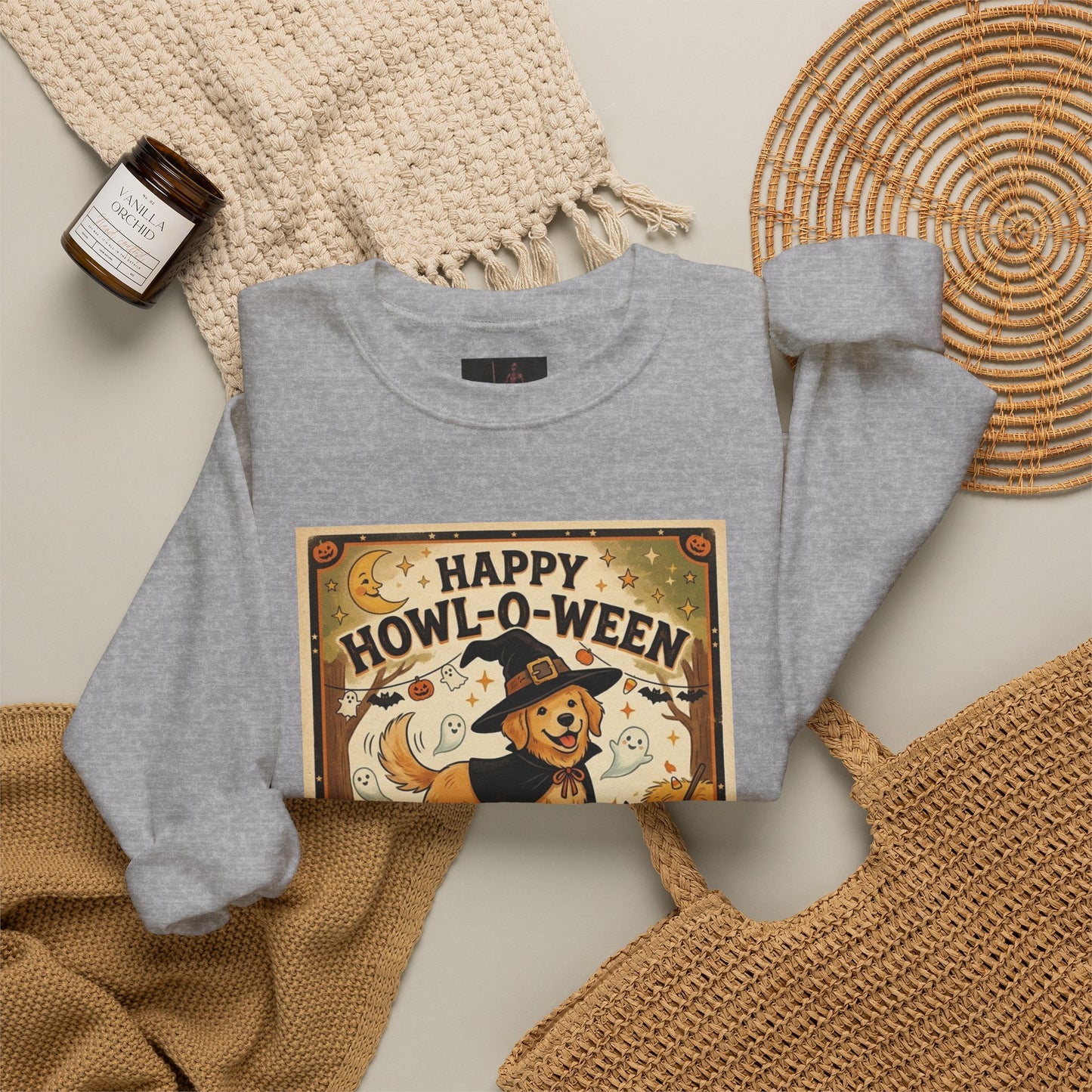 Friday Knights - "Happy Howl-O-Ween" Professional Treat Inspector Crewneck