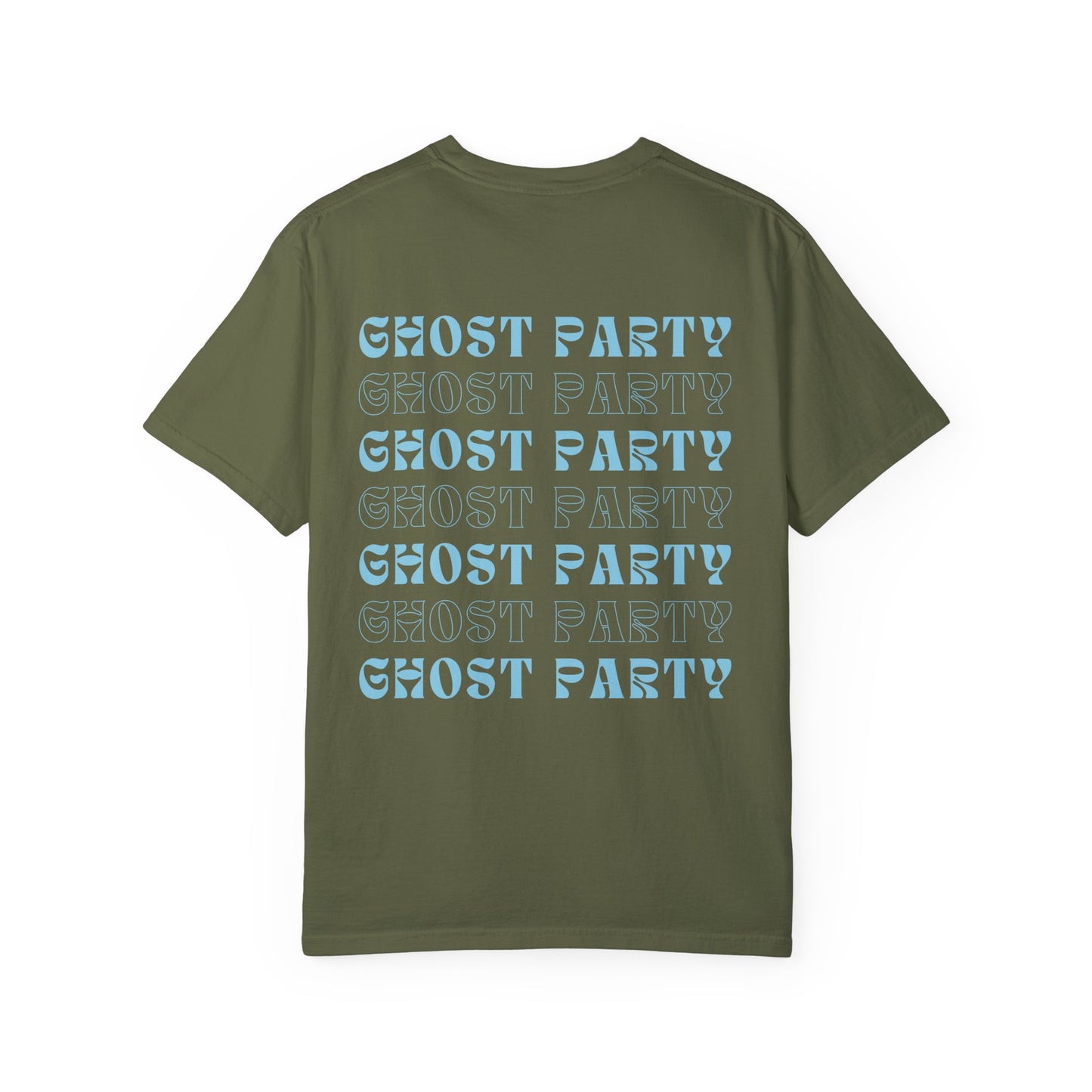 Ghost Party ombre back tee