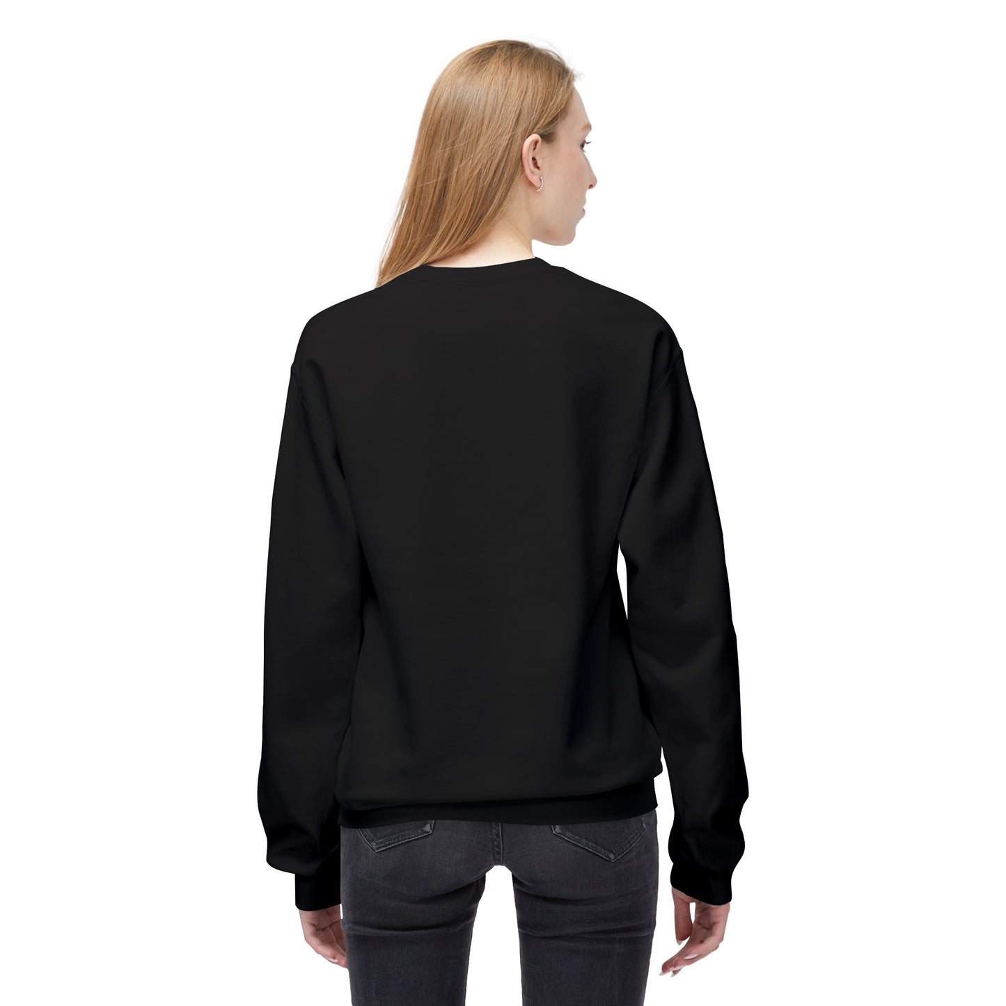 Friday Knights - hohoho cowboy boot Fleece Crewneck Sweatshirt