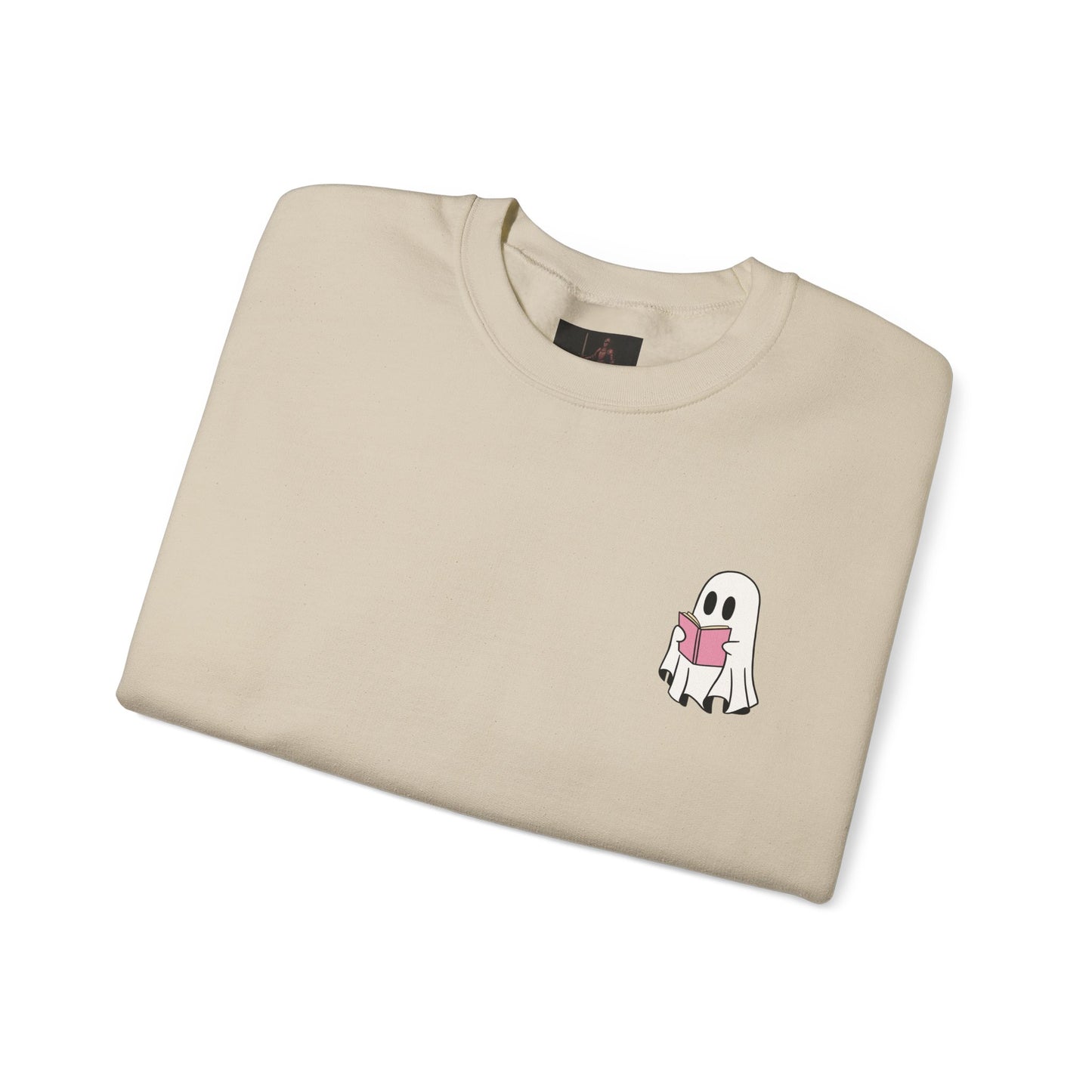 Friday Knights - Ghost Reading Crewneck Sweatshirt