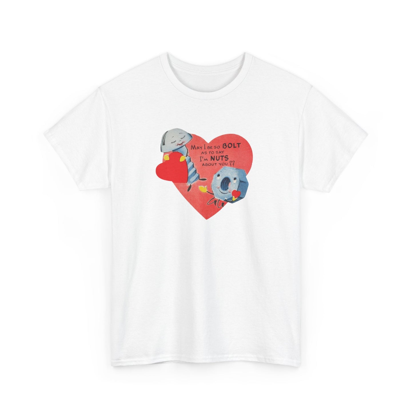 Friday Knights - Vintage Valentine Bolt and Nut tee