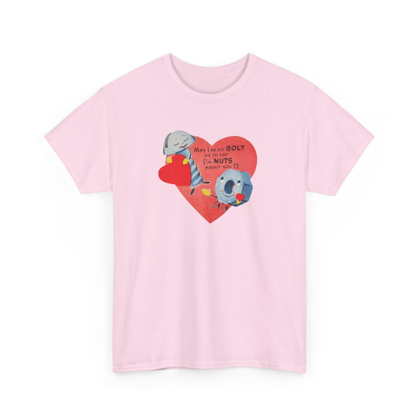 Friday Knights - Vintage Valentine Bolt and Nut tee