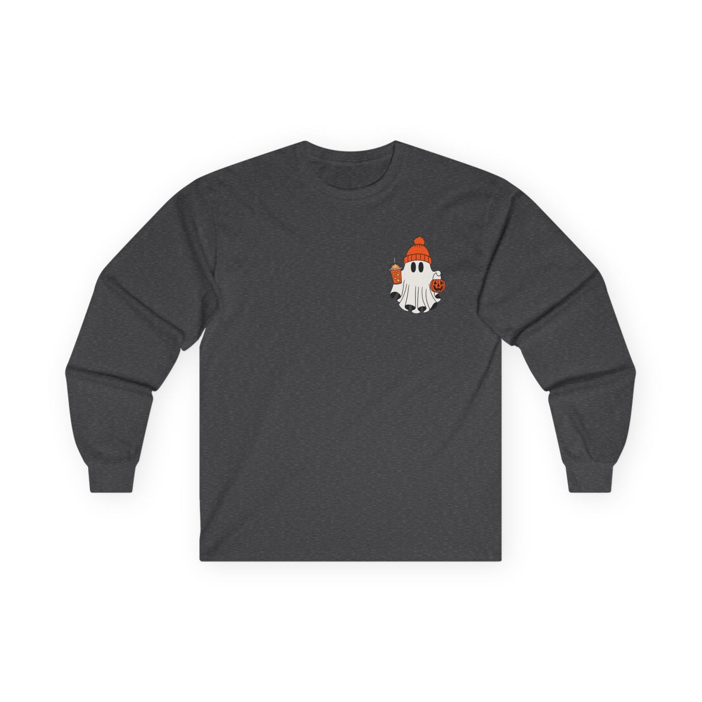 ghost with drink sweater