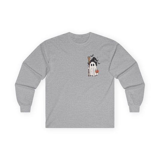 Ghost with Broom sweater
