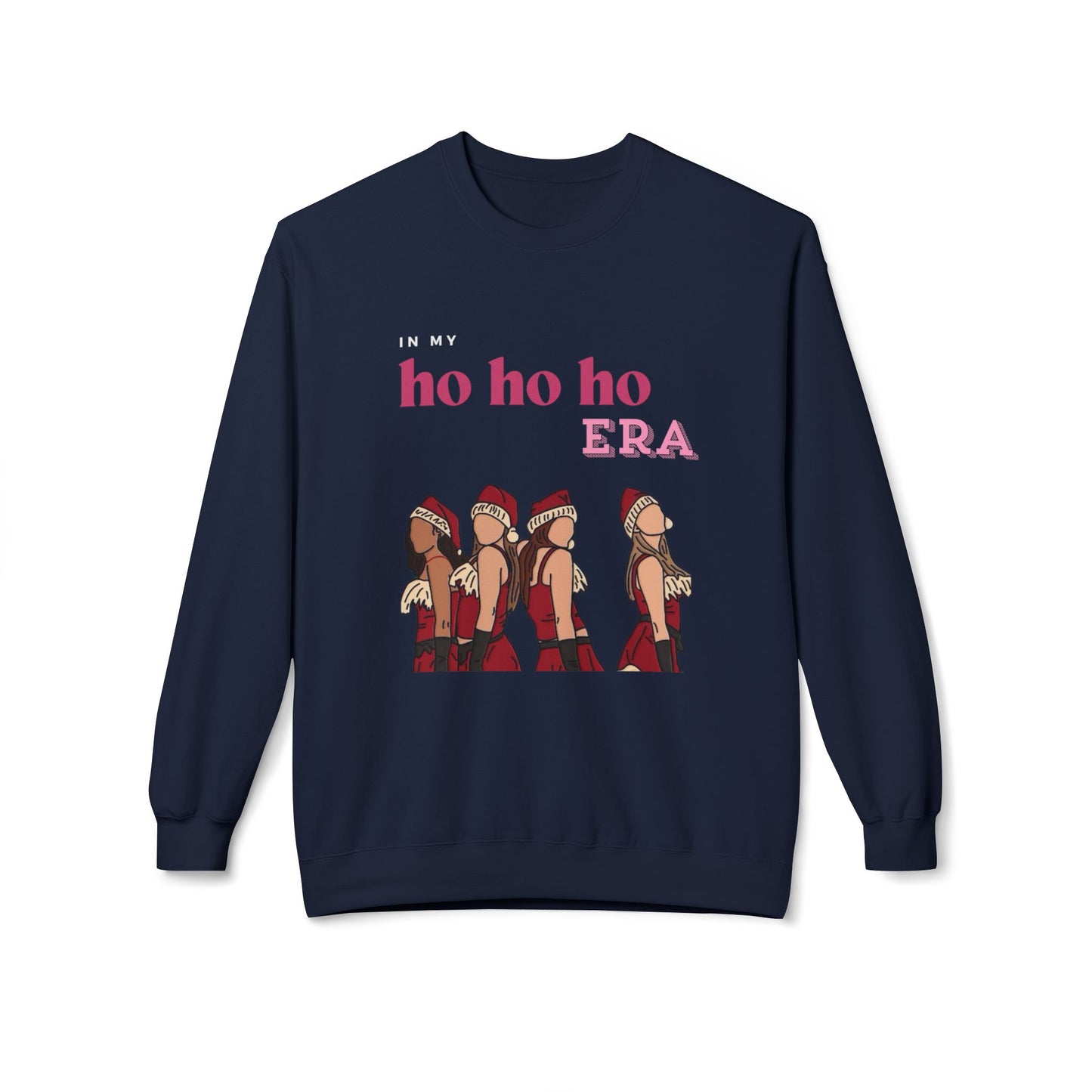 Friday Knights - In my ho ho ho era Fleece Crewneck Sweatshirt