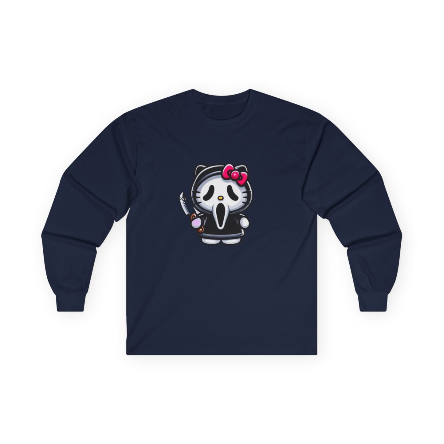 Cute Horror Character Long Sleeve Tee