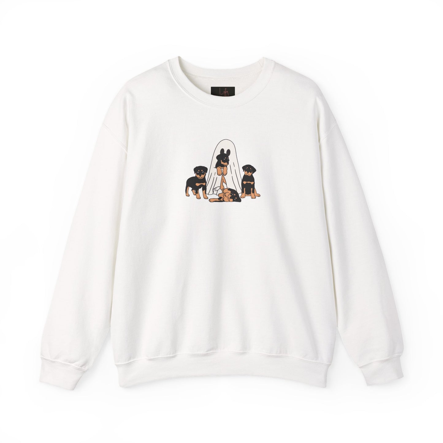 Friday Knights - Rottie ghost Crewneck Sweatshirt