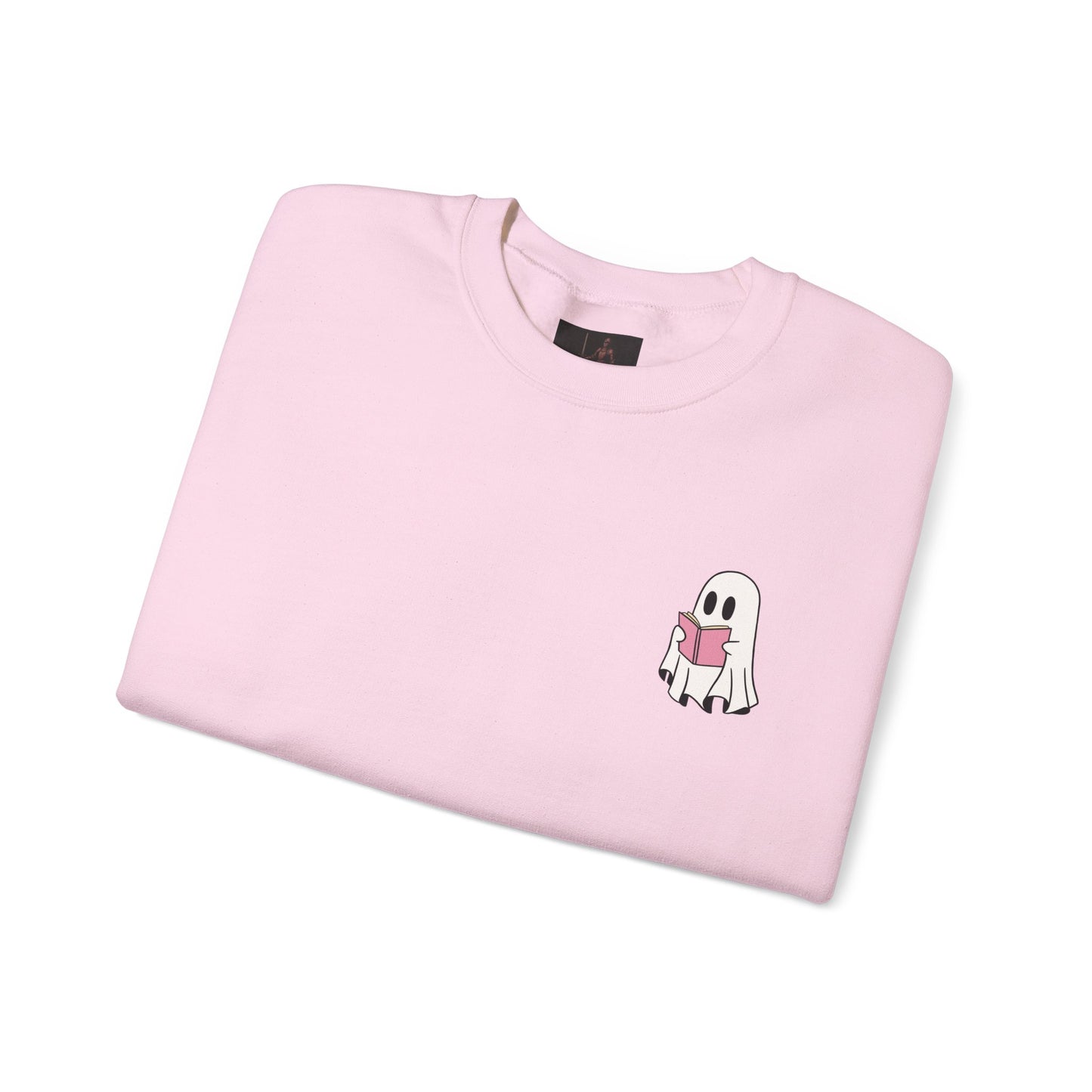 Friday Knights - Ghost Reading Crewneck Sweatshirt