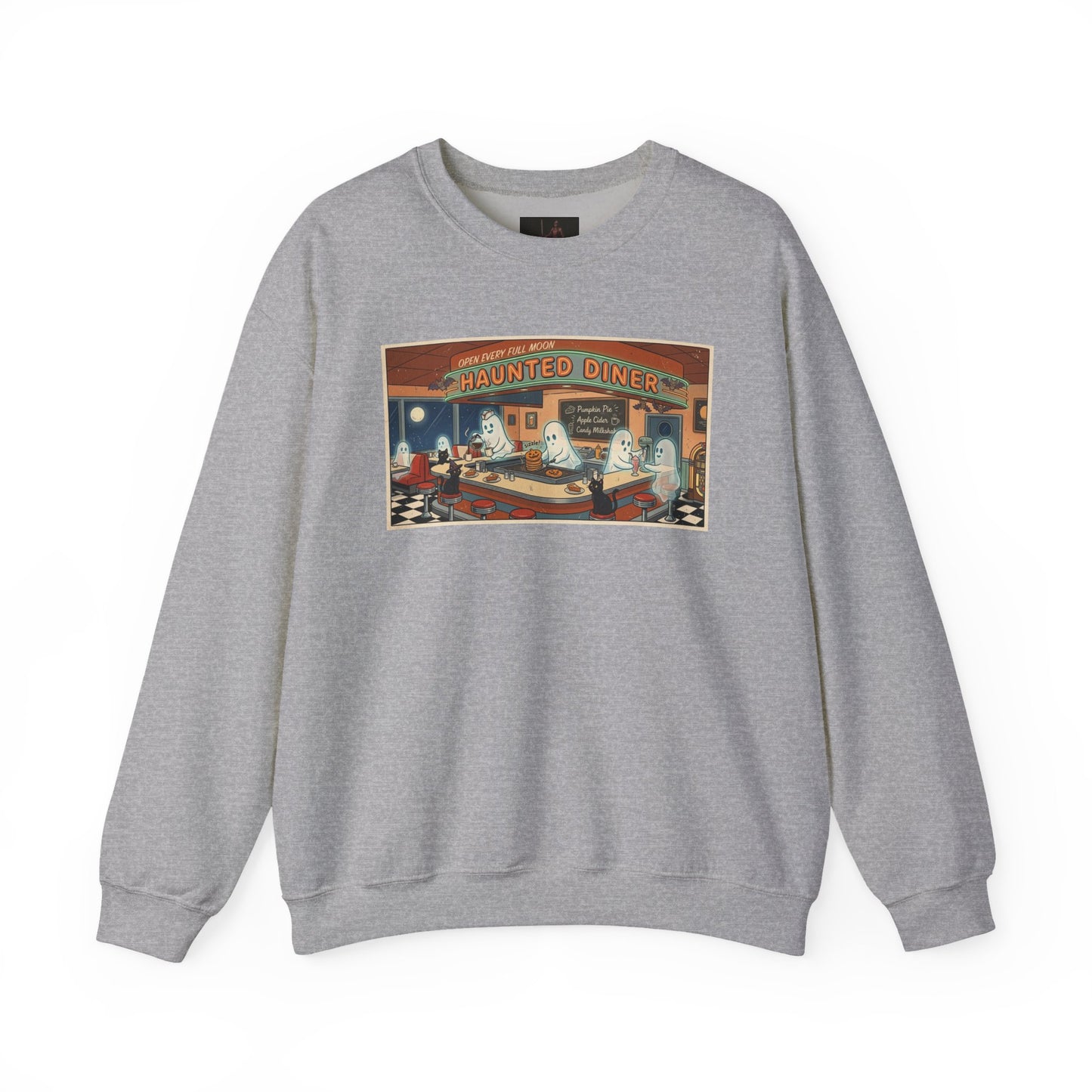 Friday Knights - Haunted Diner Crewneck Sweatshirt