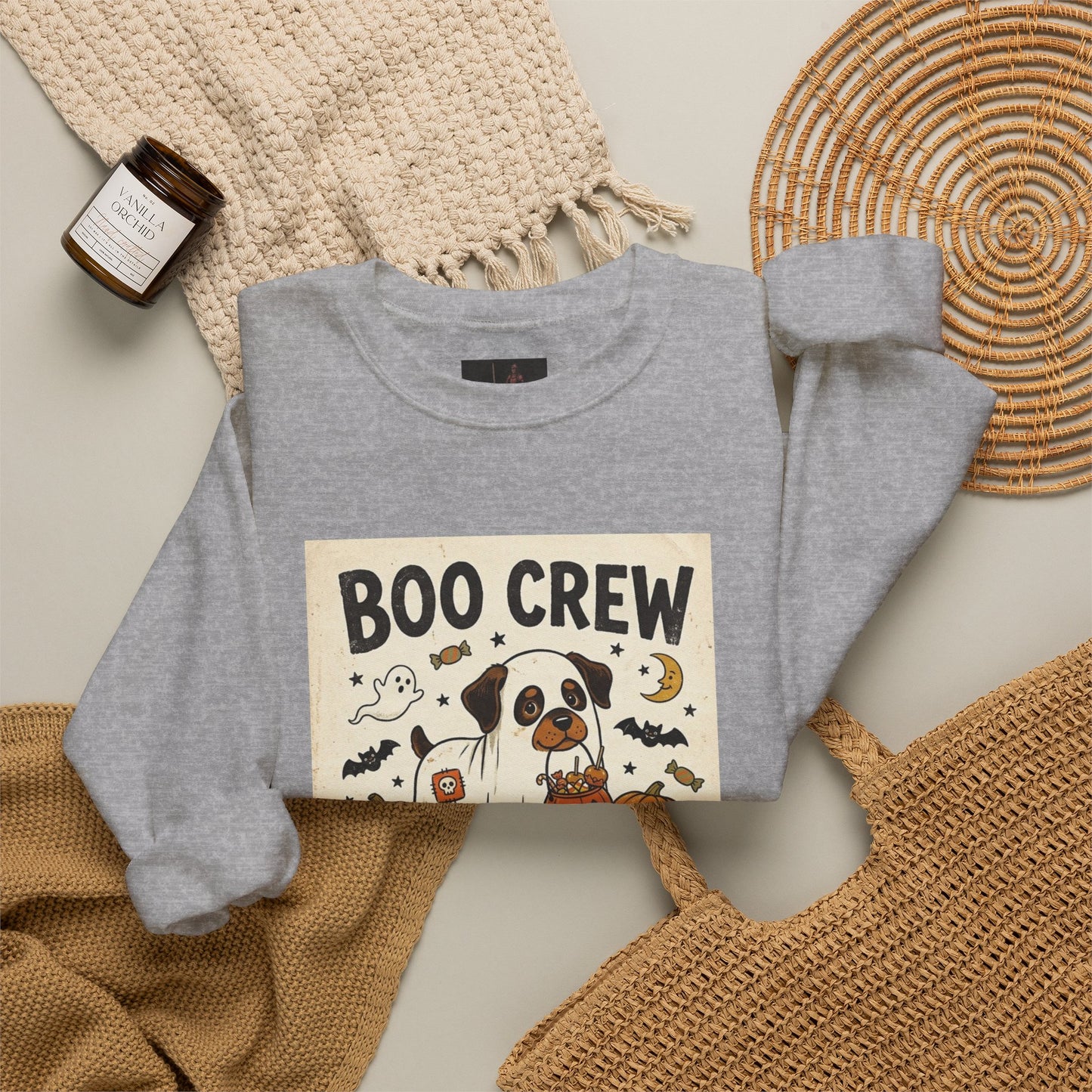 Friday Knights- Boo Crew Halloween Sweatshirt