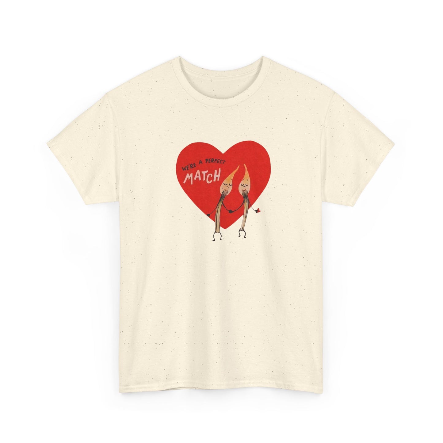 Friday Knights - vintage Valentine's perfect Match Tee