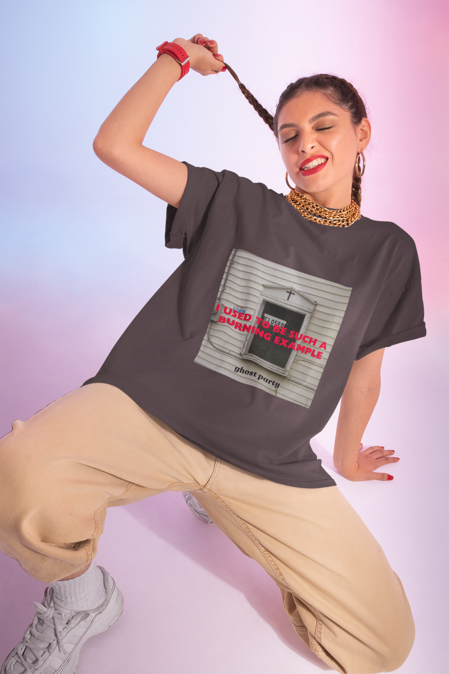 I Used to Be Such a Burning Example tee