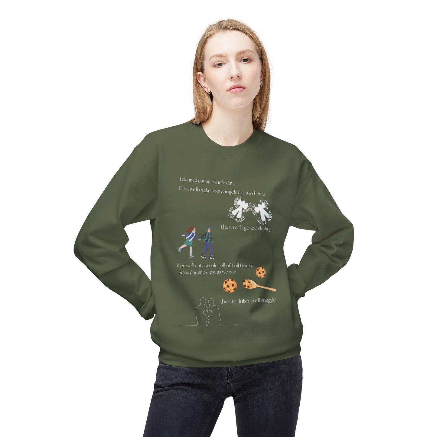 Friday Knights - Our day planned Elf sweater