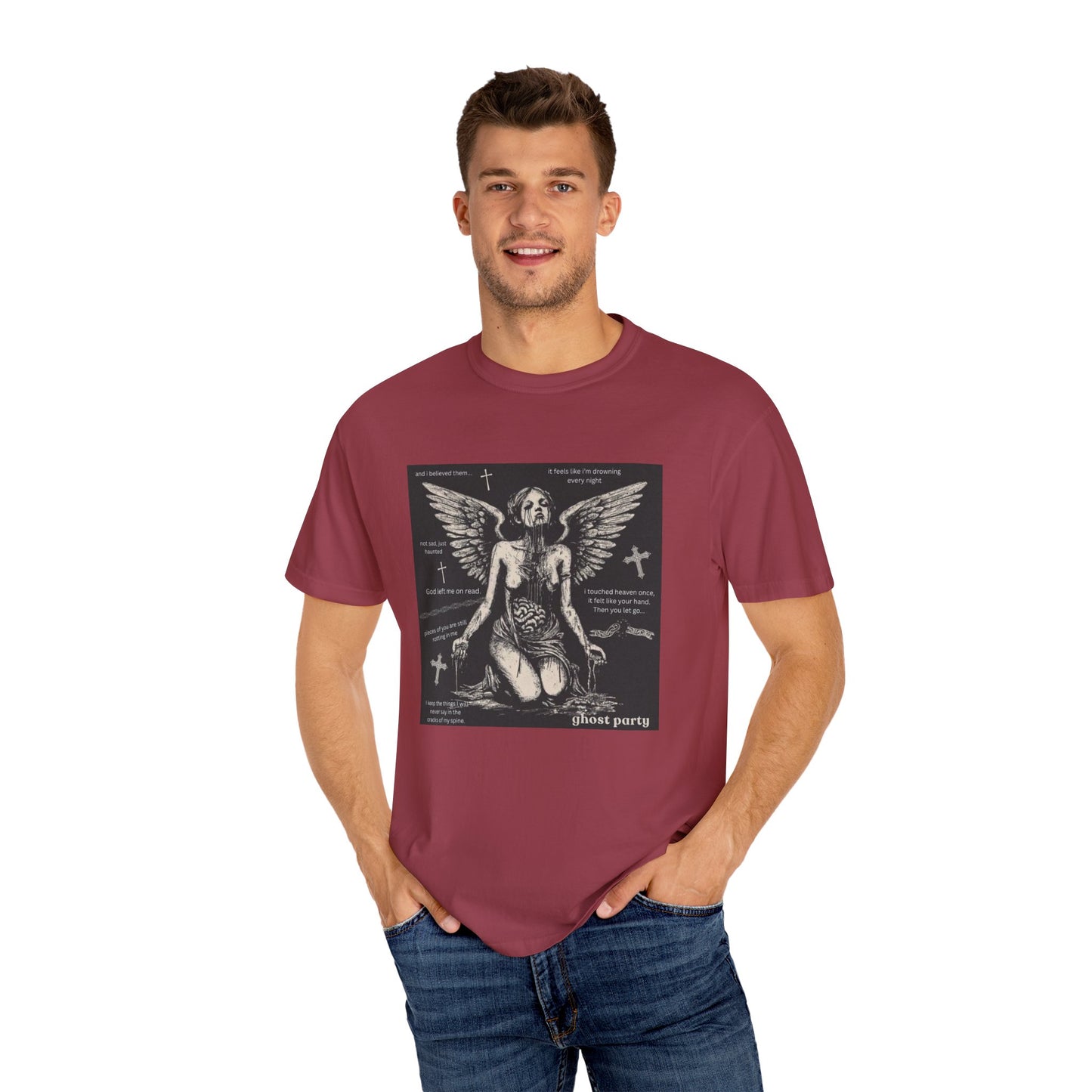 drowning angel tee