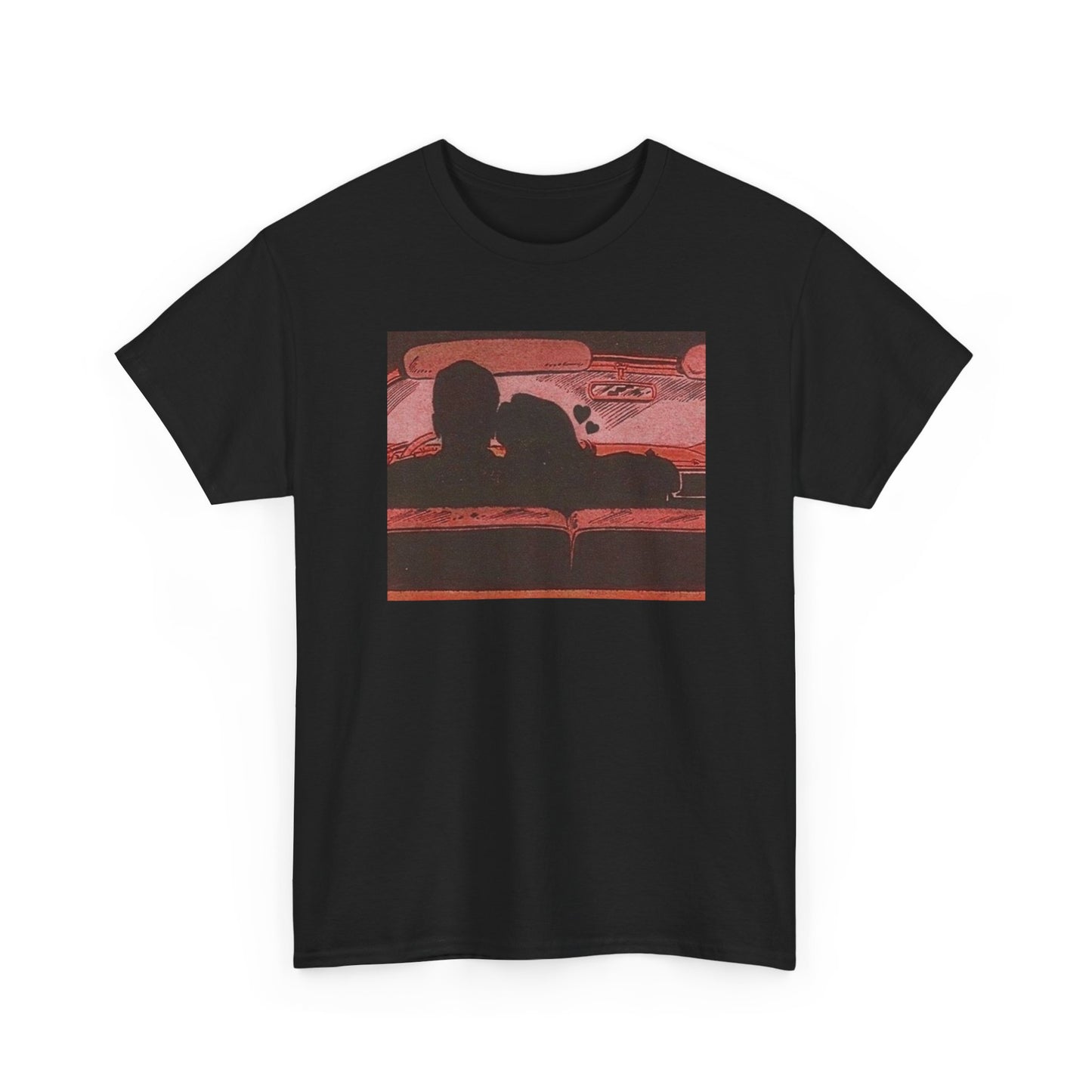 Friday Knights — Red Noir Silhouette Car Scene