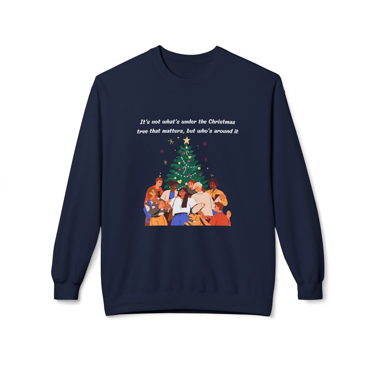 Friday Knights - Holiday Family Christmas Tree Sweatshirt
