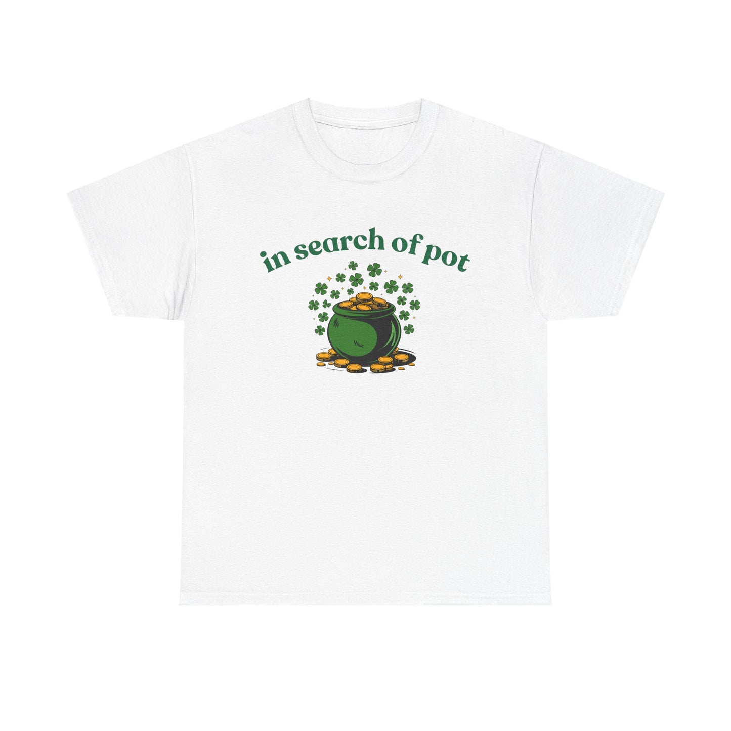 in search of pot cartoon lucky pot
