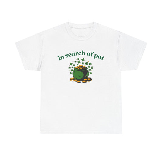 in search of pot cartoon lucky pot