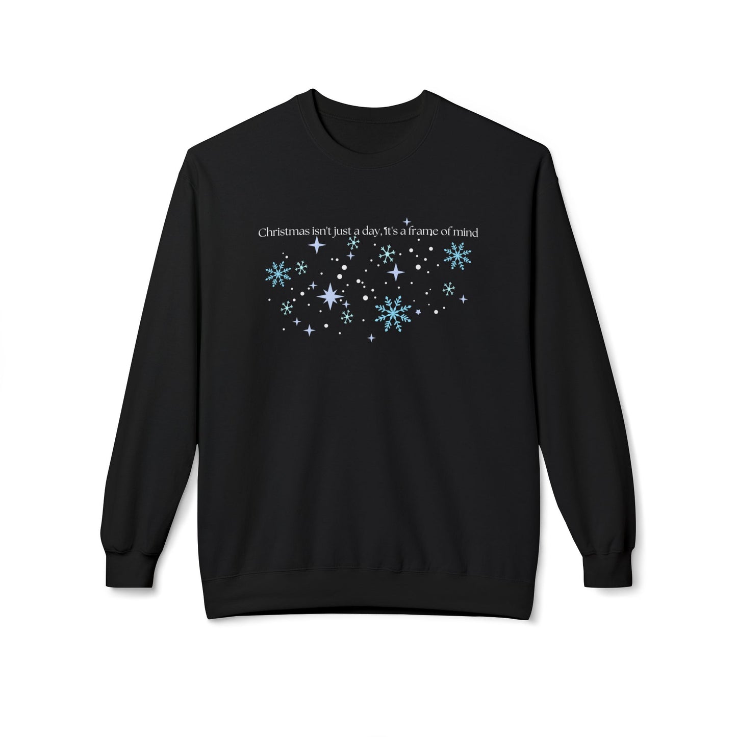 Friday Knights -  Christmas isn't just a date. It's a frame of mind fleece sweater