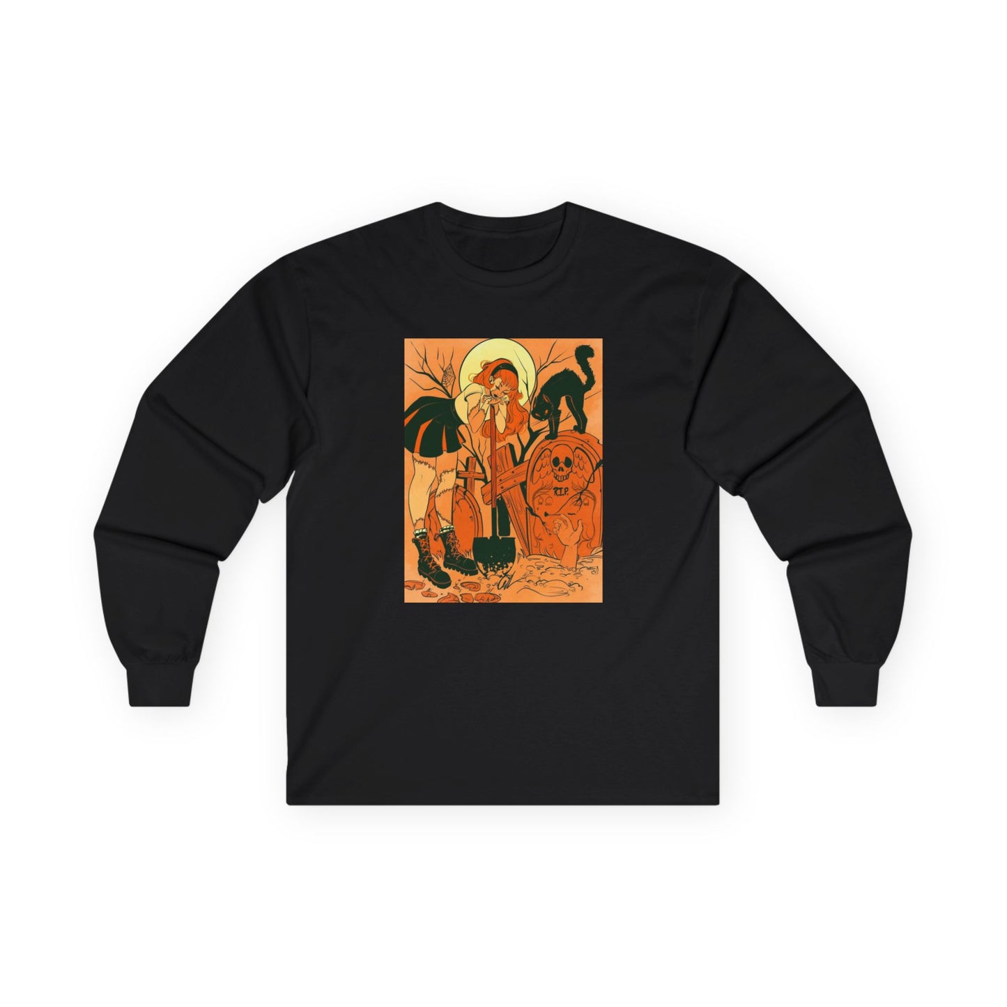 cute graveyard sweater