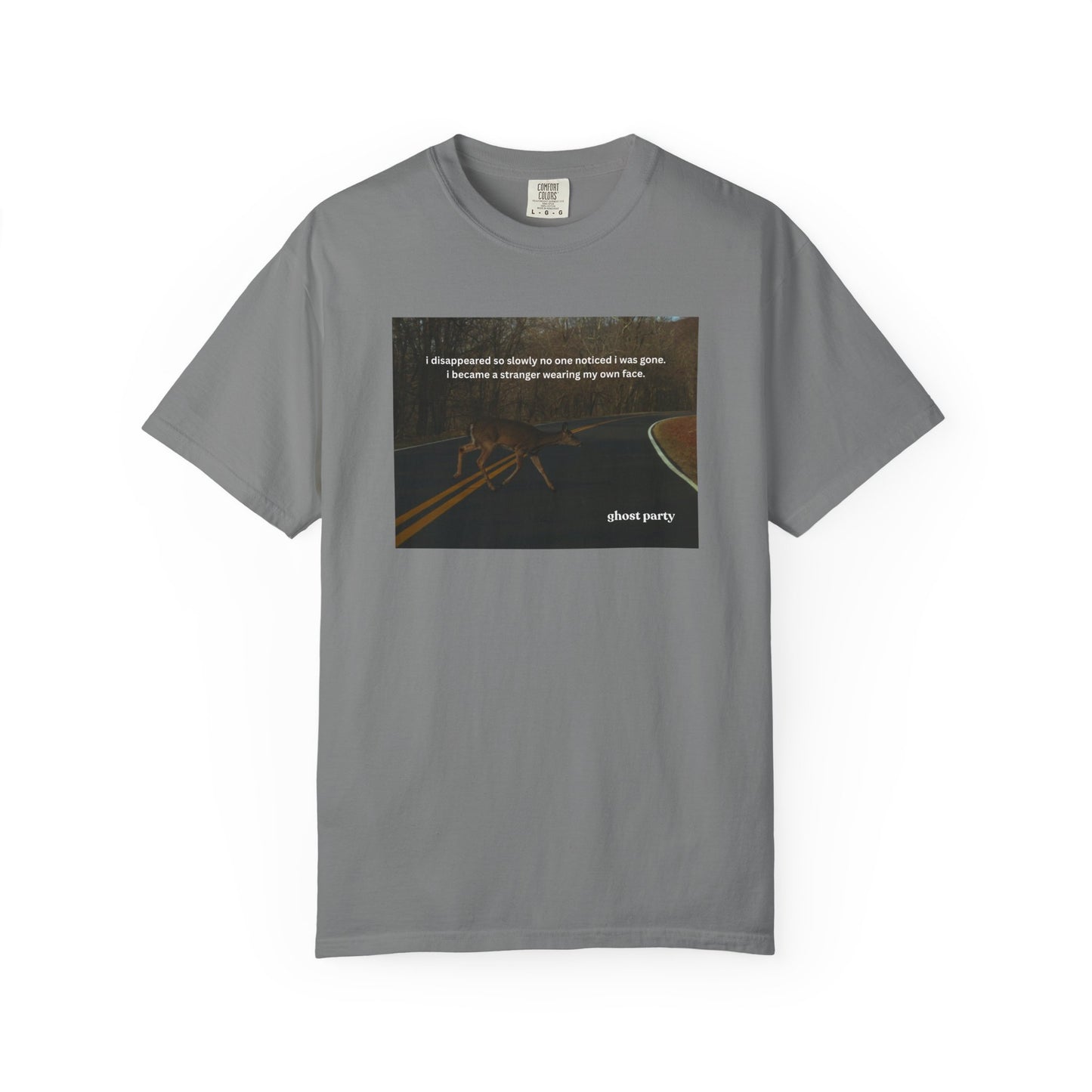 I disappeared slowly deer tee