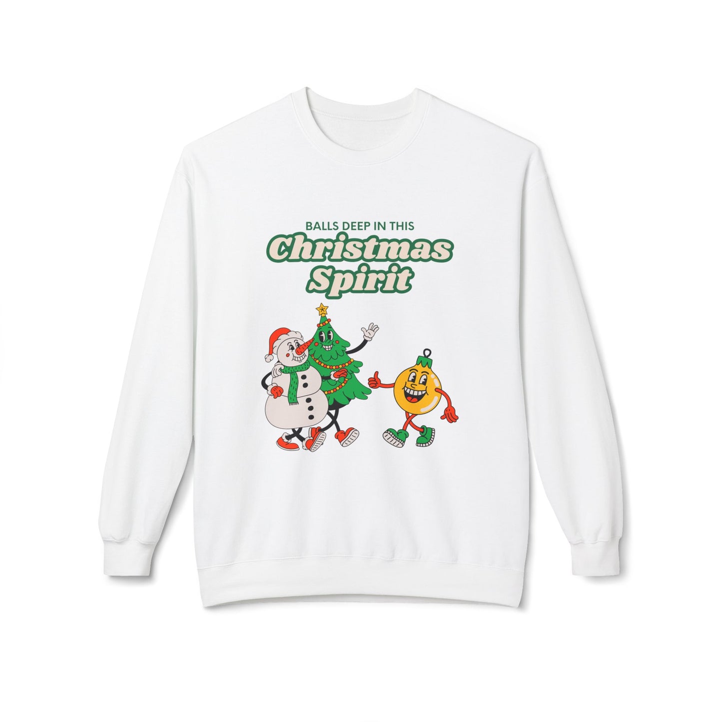 Friday Knights - Christmas Spirit  fleece sweater