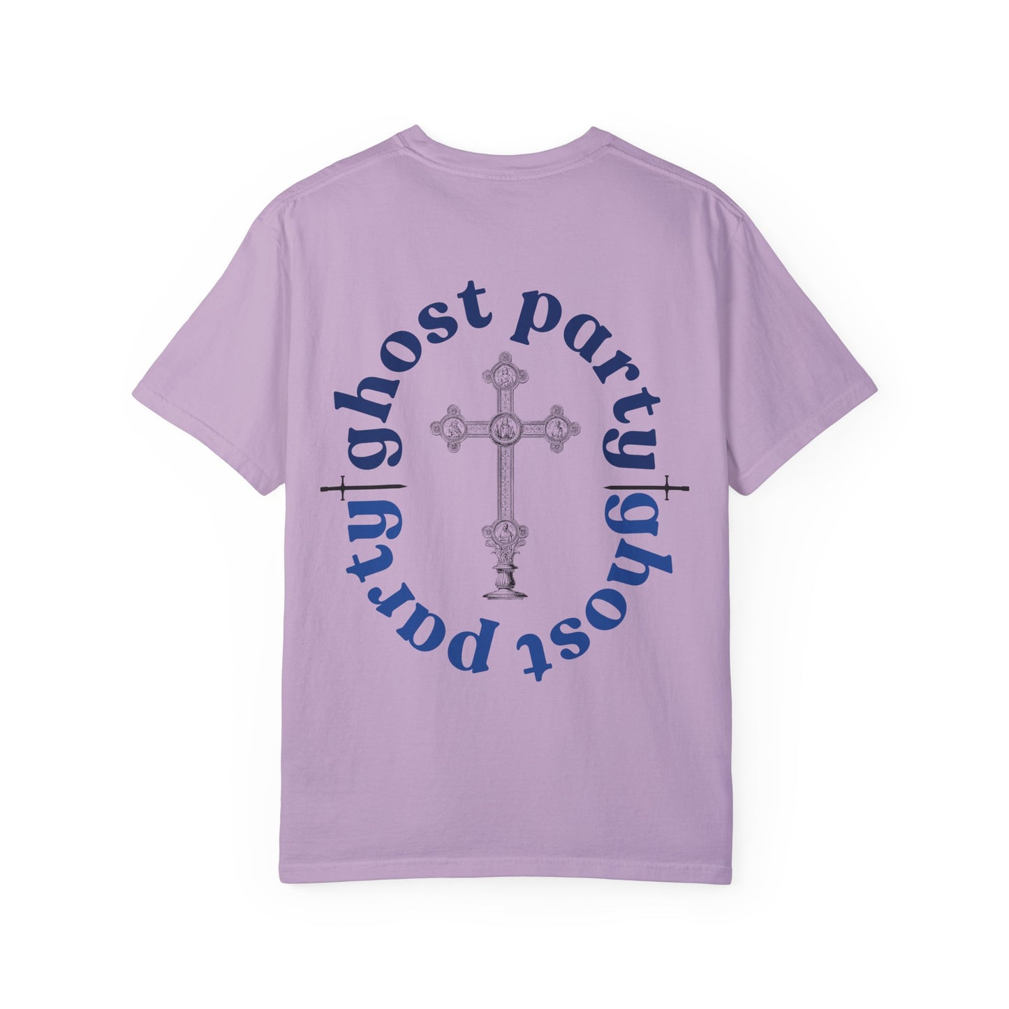 Ghost Party Blue Cross Back