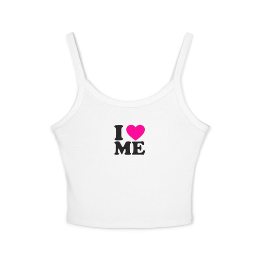 Friday Knights - I Love Me Women's Spaghetti Strap Tank Top