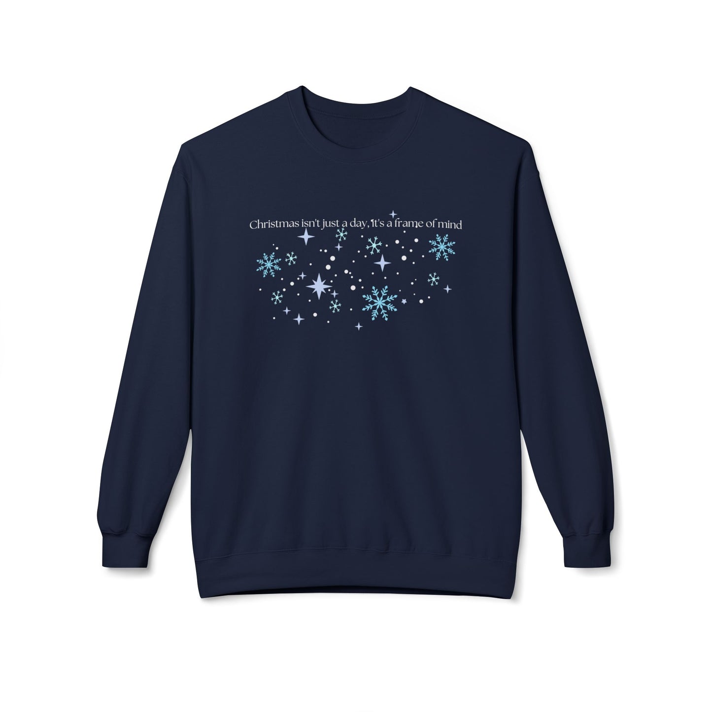 Friday Knights -  Christmas isn't just a date. It's a frame of mind fleece sweater