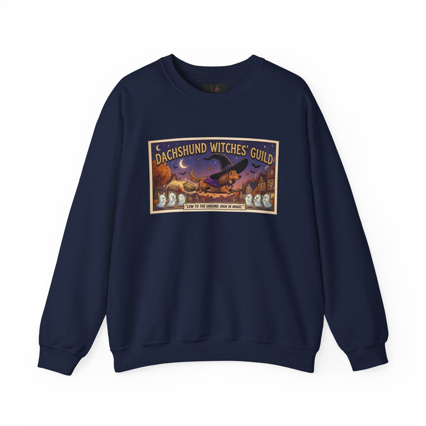 Friday Knights - Dachshund Witches’ Guild Crewneck Sweatshirt