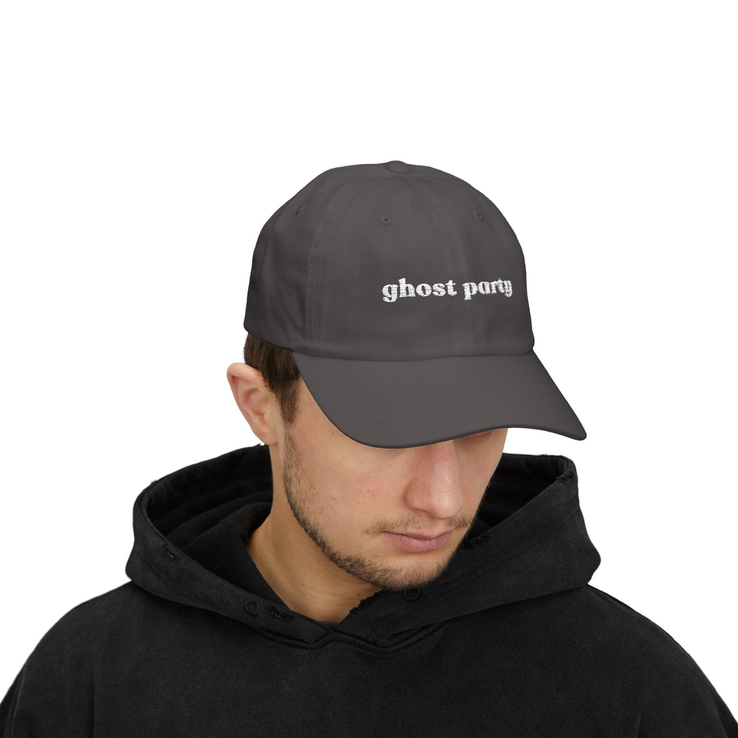 Ghost Party Dad Cap