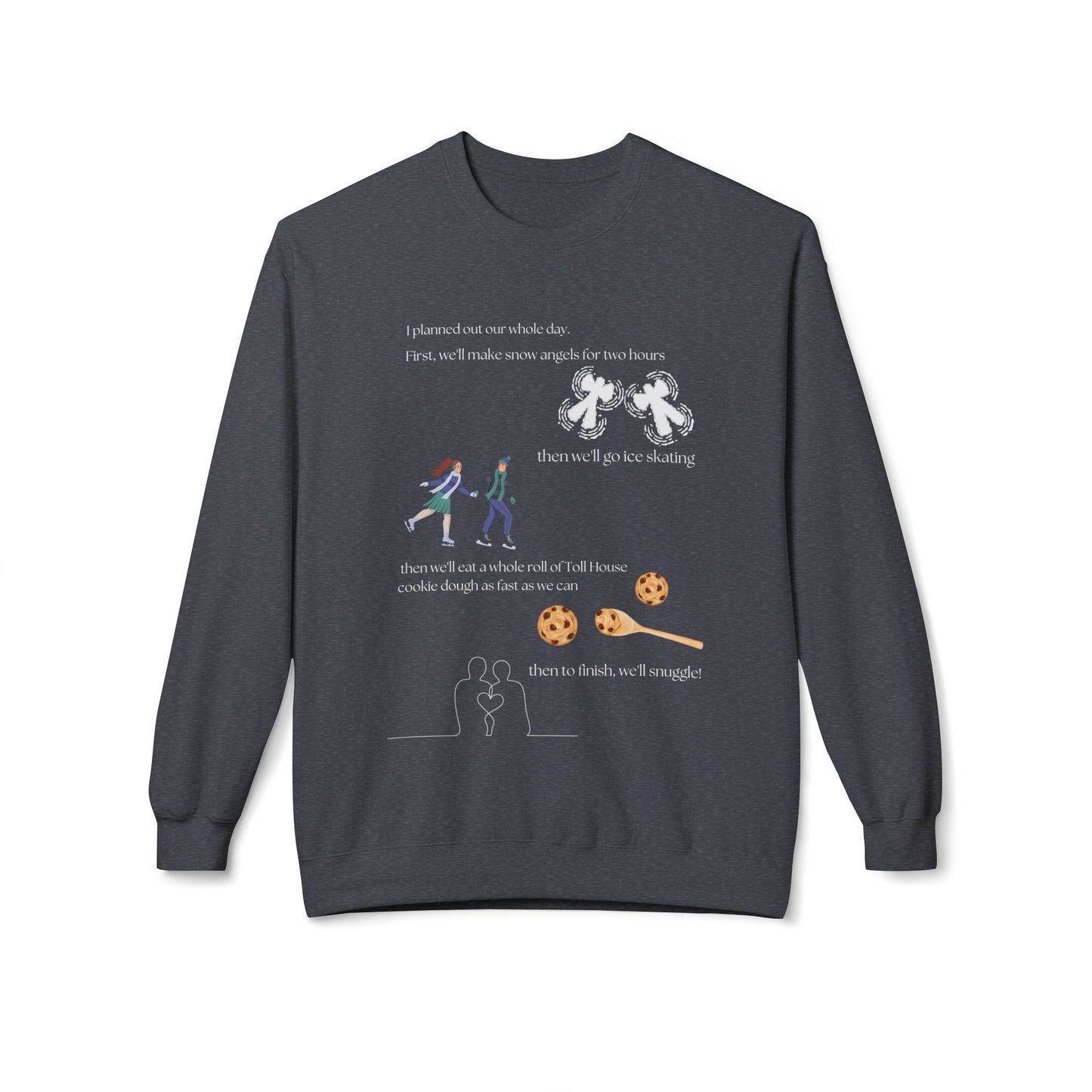 Friday Knights - Our day planned Elf sweater