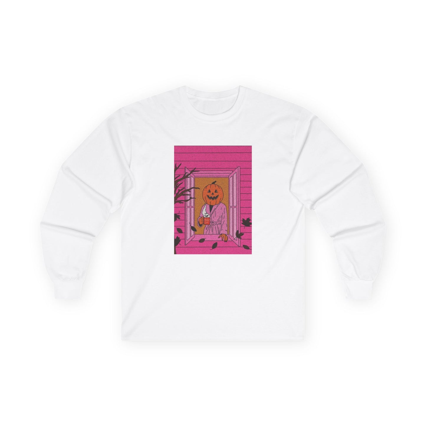 pink pumpkin sweater