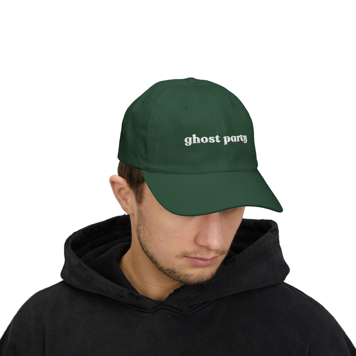 Ghost Party Dad Cap